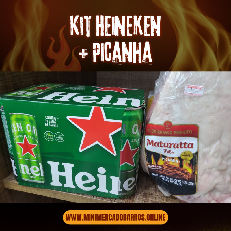 Super Kit Heineken + Picanha